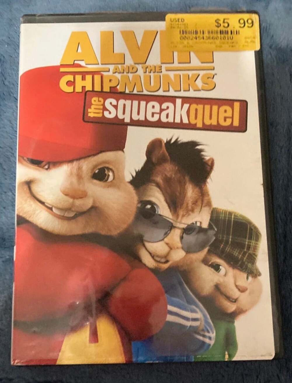 Alvin And The Chipmunks The Squeakquel DVD